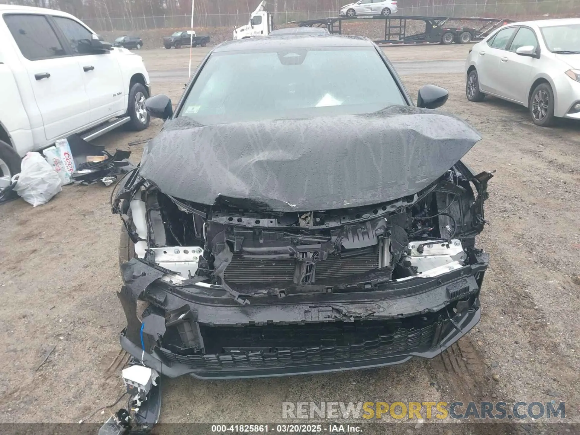6 fotografías del automóvil dañado 2HGFE2F58SH500434 HONDA CIVIC 2025