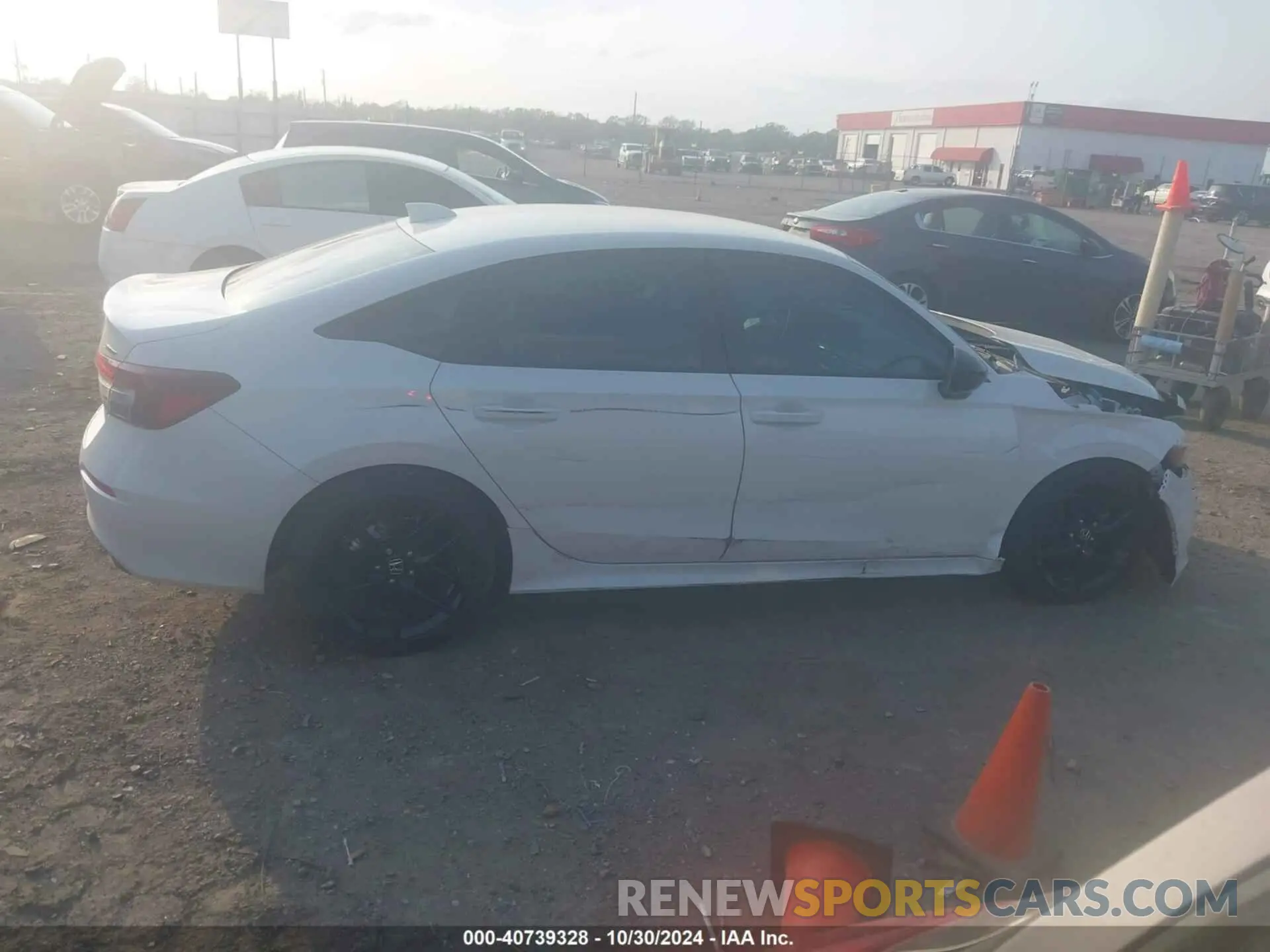 13 fotografías del automóvil dañado 2HGFE2F58SH503687 HONDA CIVIC 2025