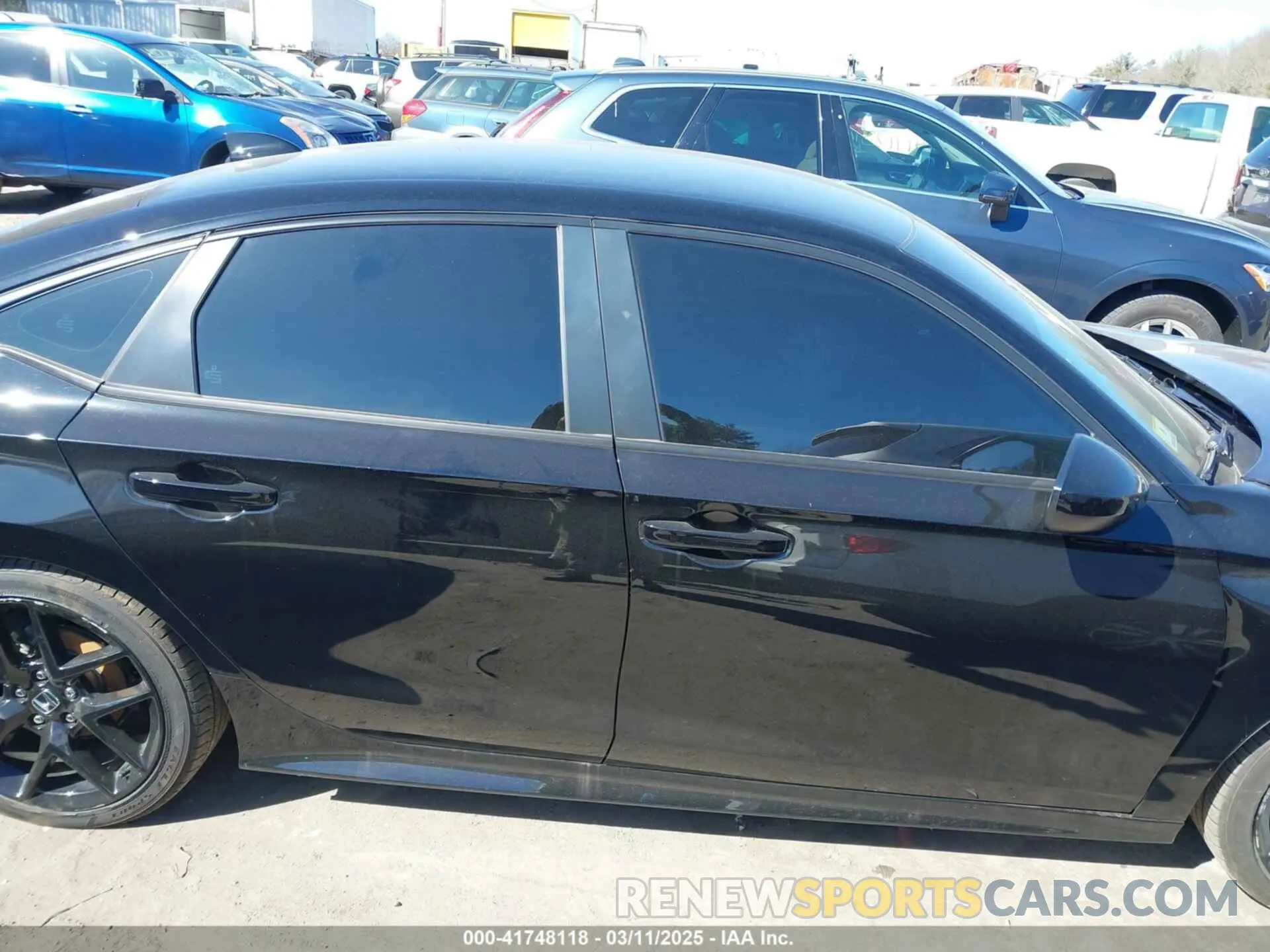 14 fotografías del automóvil dañado 2HGFE2F58SH524345 HONDA CIVIC 2025