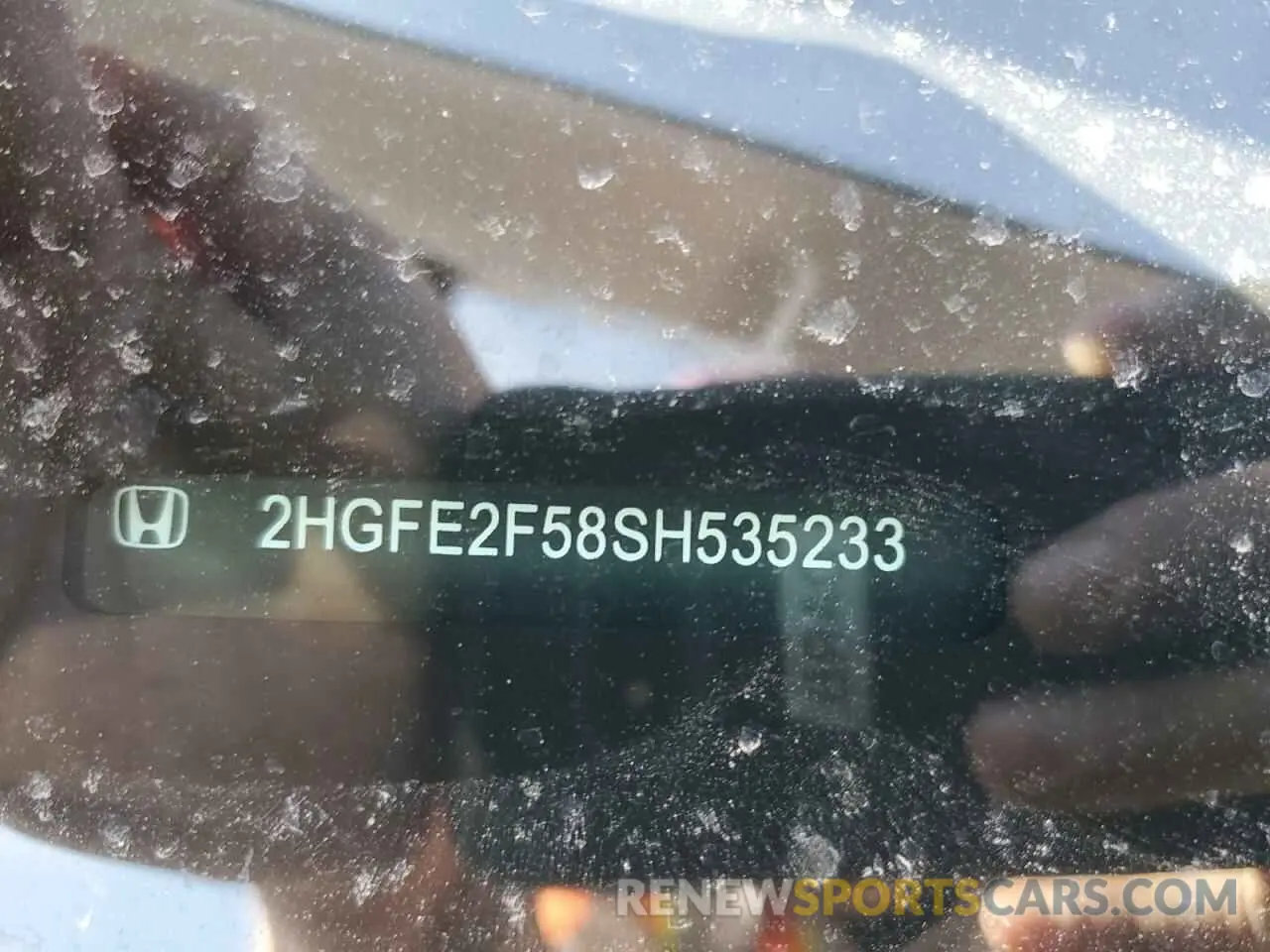 14 fotografías del automóvil dañado 2HGFE2F58SH535233 HONDA CIVIC 2025