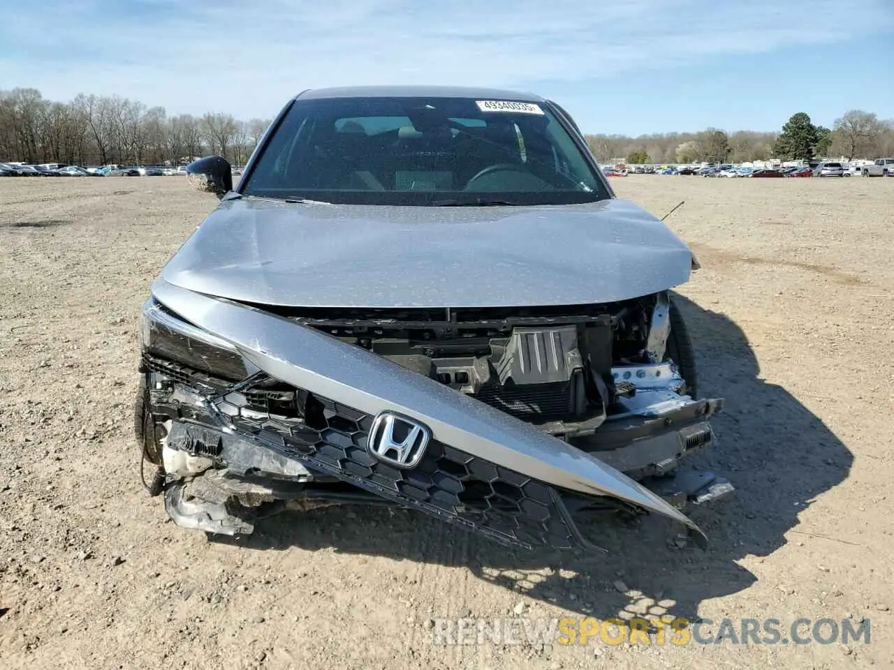 5 fotografías del automóvil dañado 2HGFE2F58SH535233 HONDA CIVIC 2025