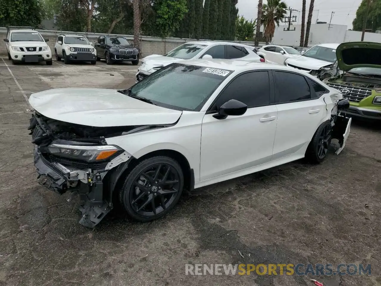 1 fotografías del automóvil dañado 2HGFE2F58SH537807 HONDA CIVIC 2025