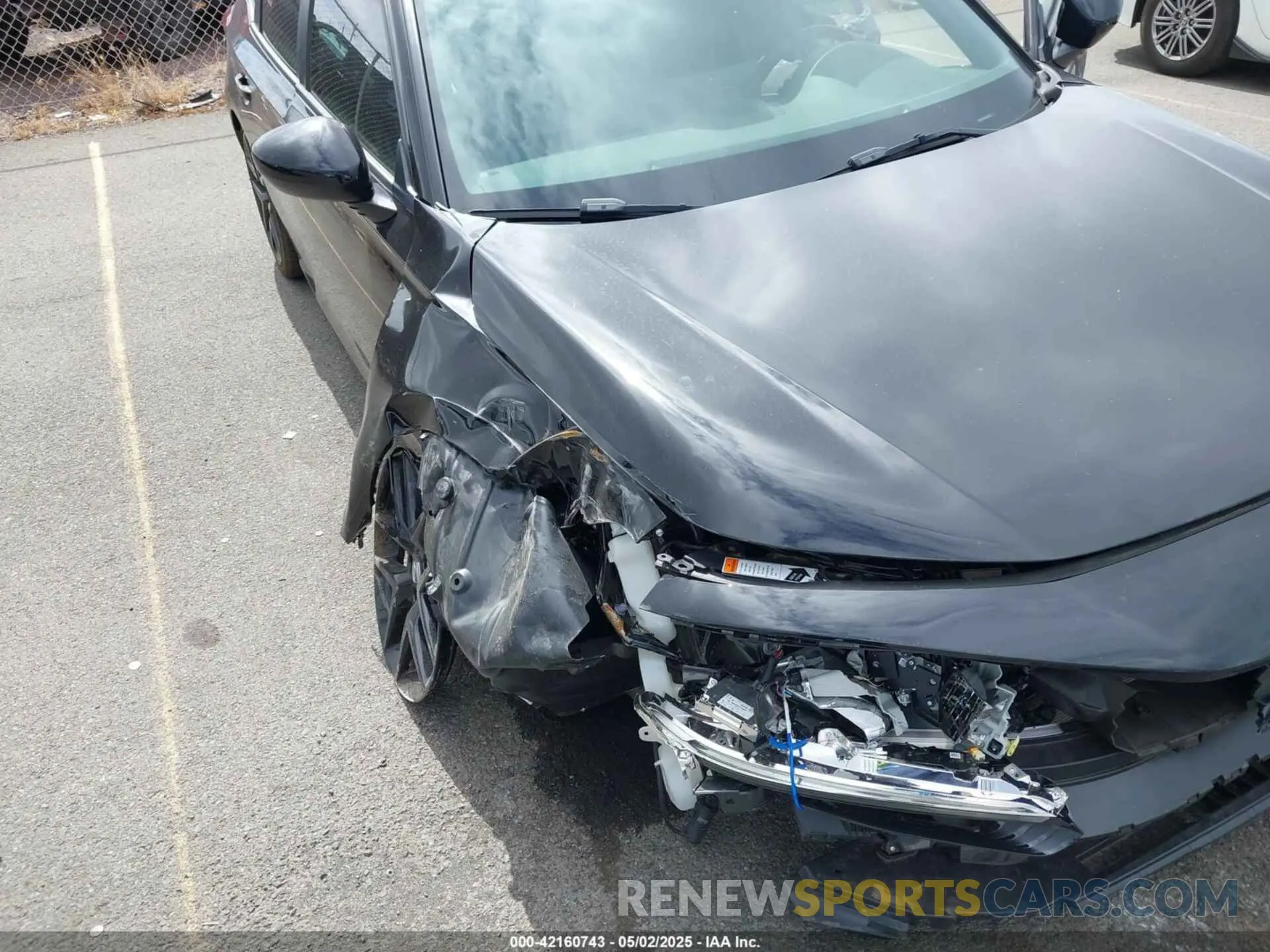 6 fotografías del automóvil dañado 2HGFE2F59SH503164 HONDA CIVIC 2025