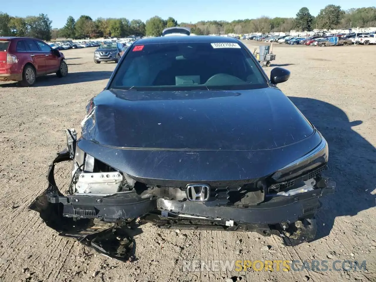 5 fotografías del automóvil dañado 2HGFE2F59SH519820 HONDA CIVIC 2025