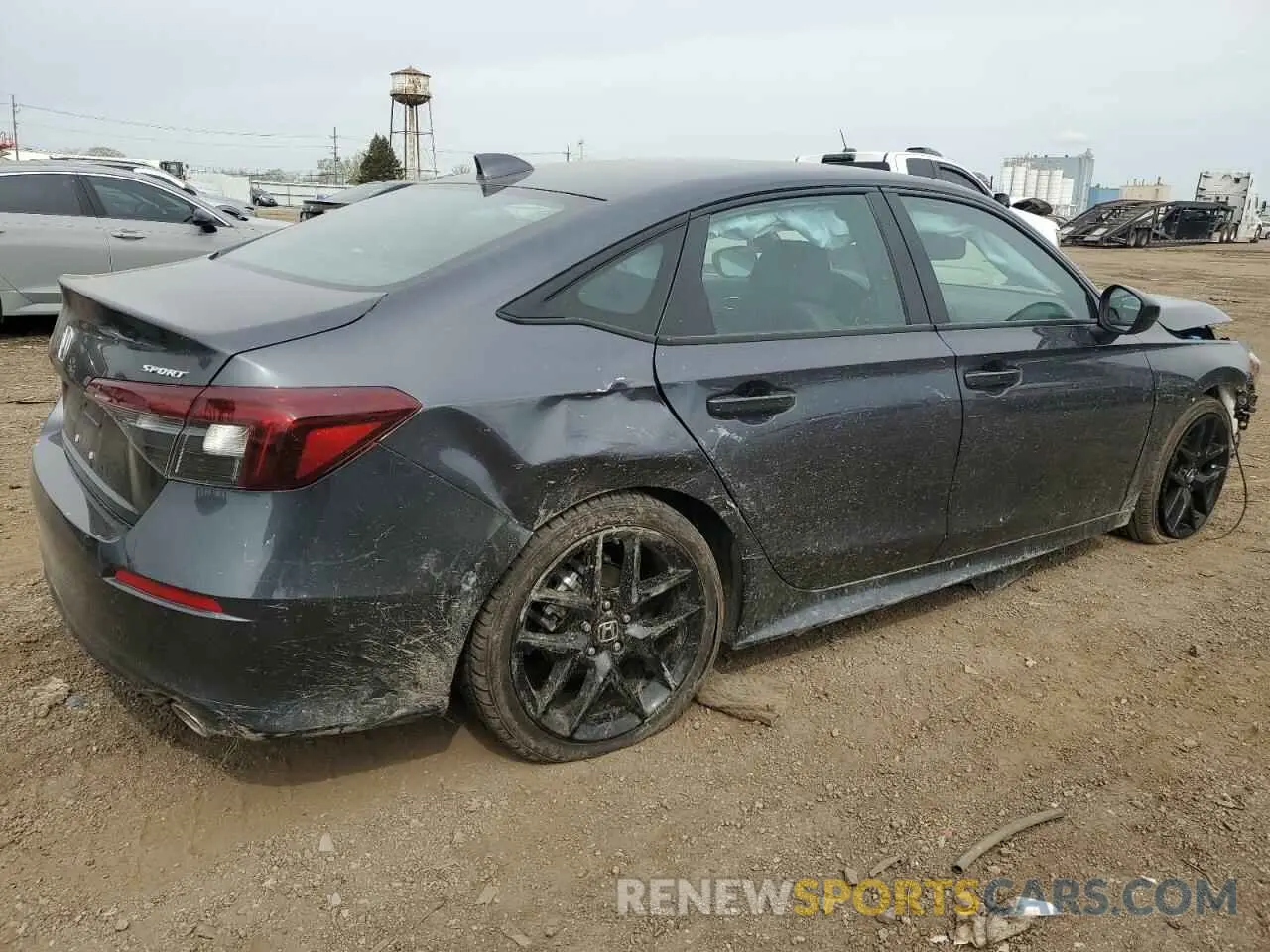 3 fotografías del automóvil dañado 2HGFE2F59SH522085 HONDA CIVIC 2025