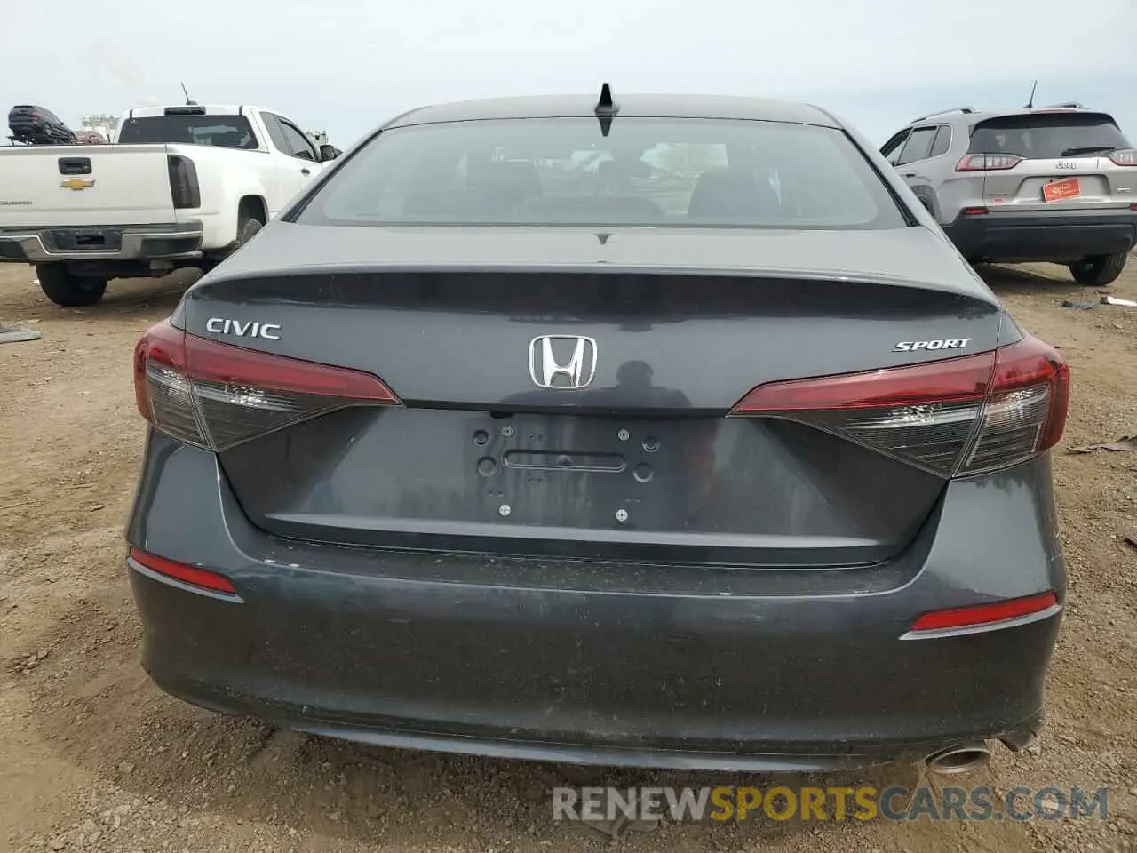 6 fotografías del automóvil dañado 2HGFE2F59SH522085 HONDA CIVIC 2025