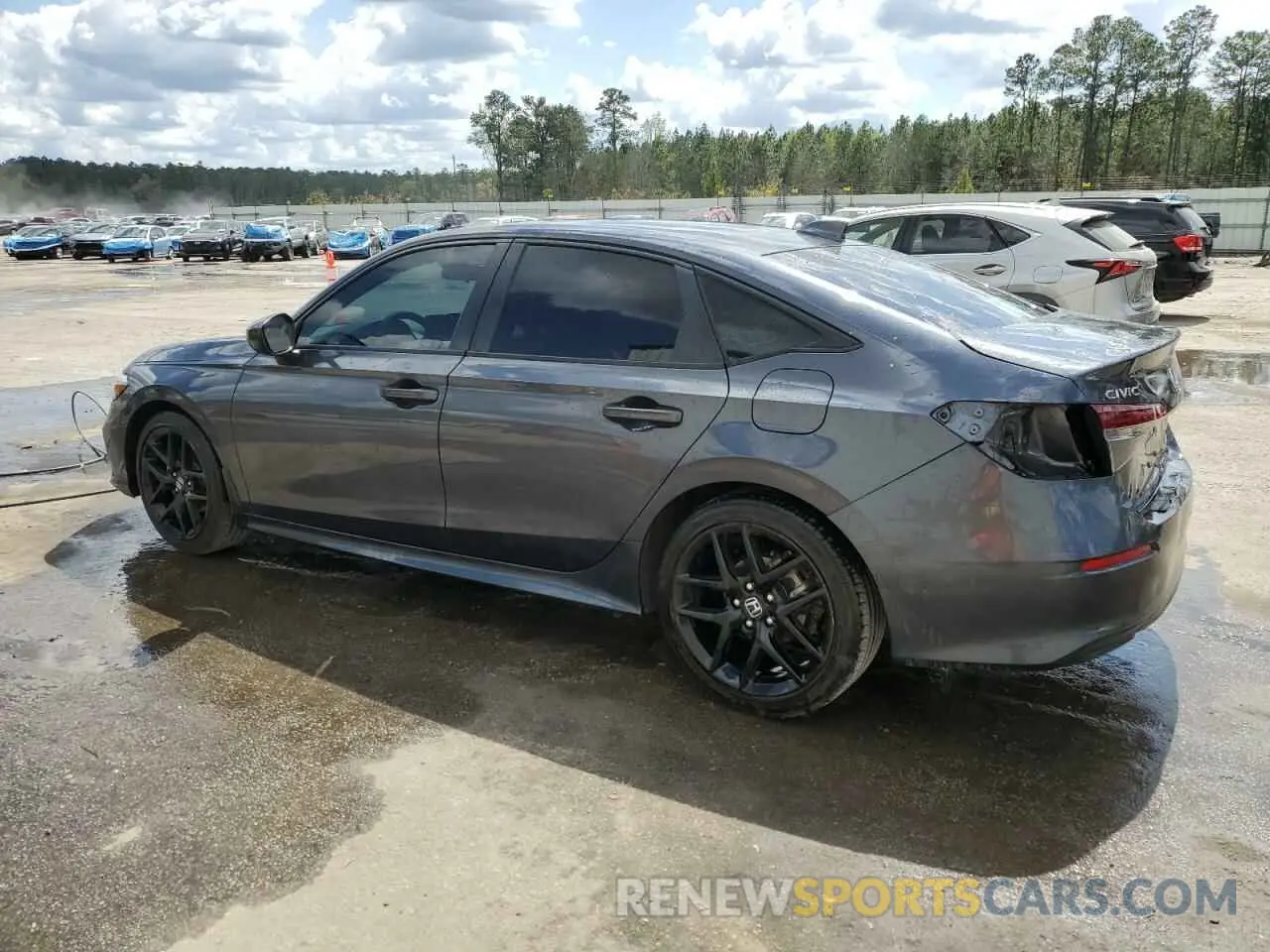 2 fotografías del automóvil dañado 2HGFE2F59SH523835 HONDA CIVIC 2025