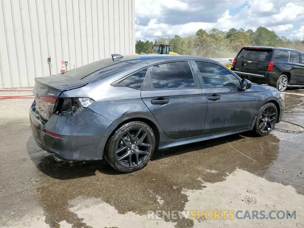 3 fotografías del automóvil dañado 2HGFE2F59SH523835 HONDA CIVIC 2025