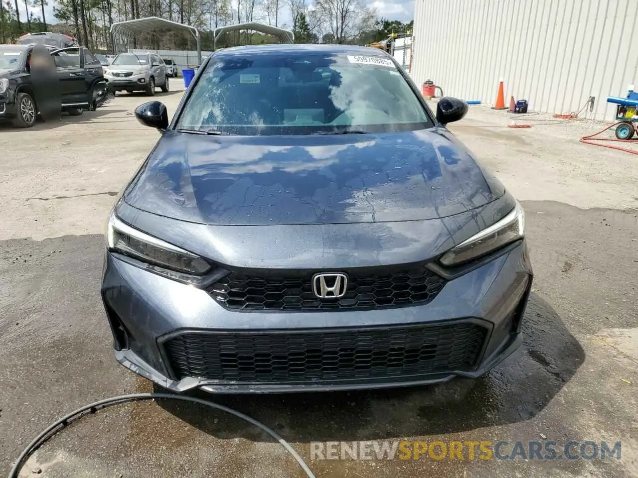 5 fotografías del automóvil dañado 2HGFE2F59SH523835 HONDA CIVIC 2025