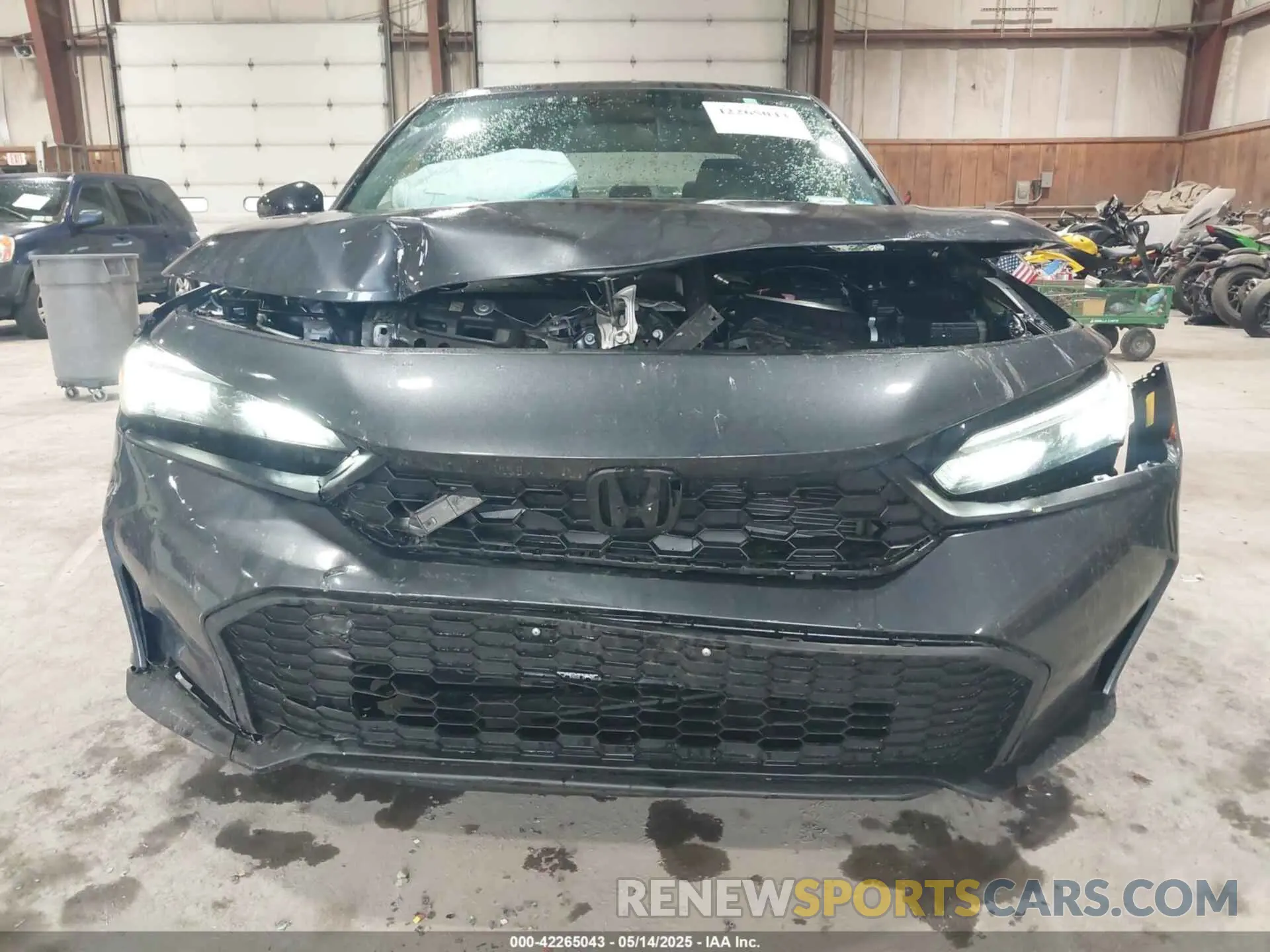 6 fotografías del automóvil dañado 2HGFE2F59SH530817 HONDA CIVIC 2025