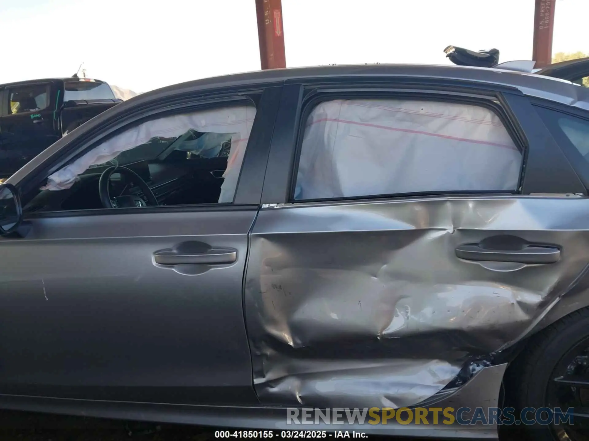 14 fotografías del automóvil dañado 2HGFE2F59SH536245 HONDA CIVIC 2025