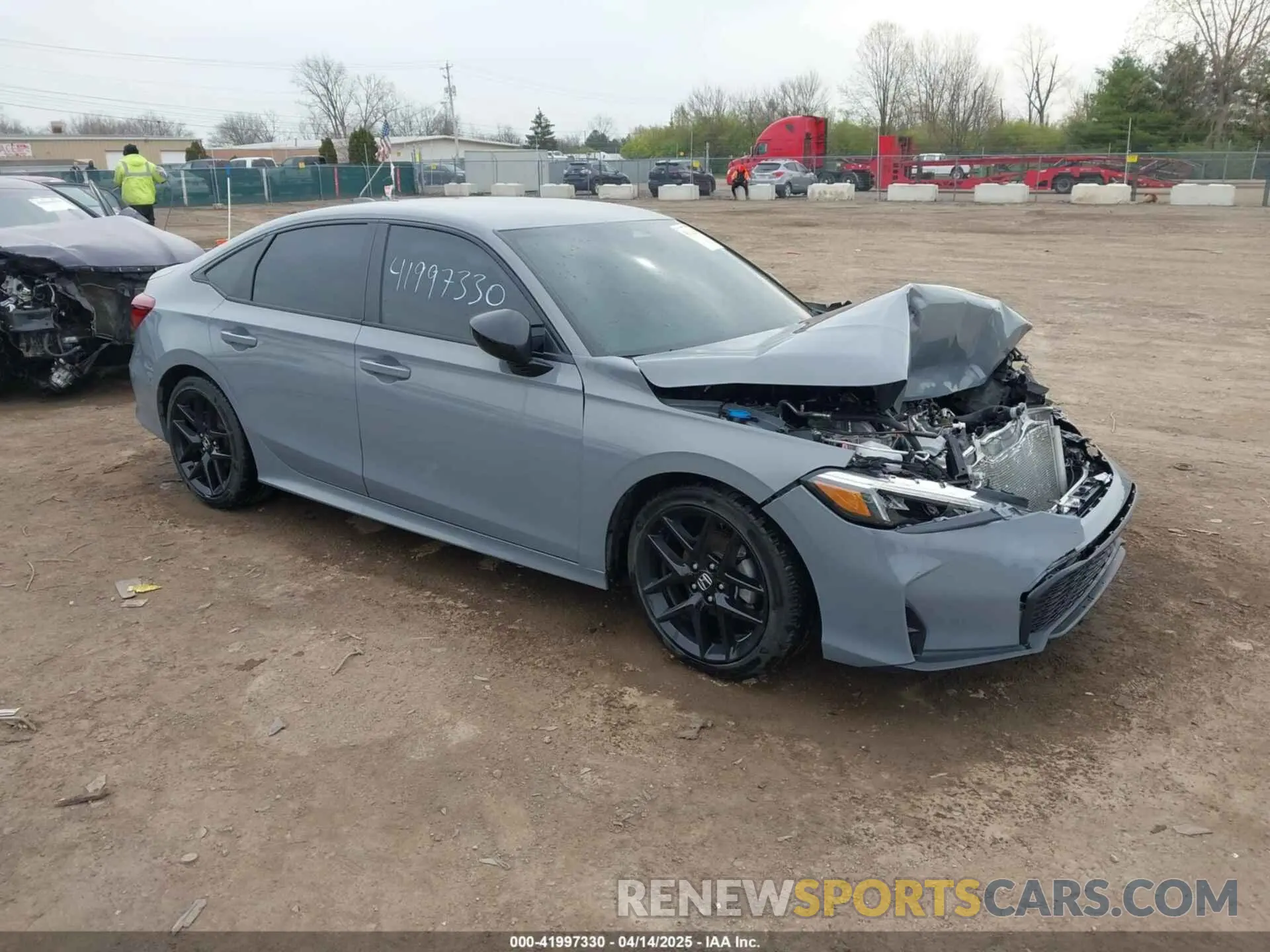 1 fotografías del automóvil dañado 2HGFE2F59SH539310 HONDA CIVIC 2025