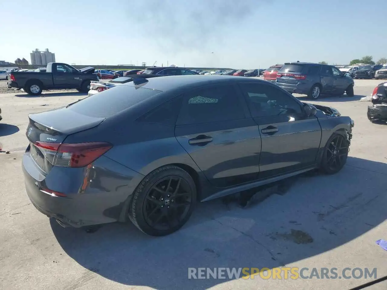 3 fotografías del automóvil dañado 2HGFE2F59SH539467 HONDA CIVIC 2025