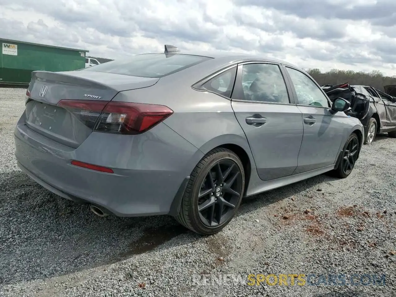 3 fotografías del automóvil dañado 2HGFE2F59SH543020 HONDA CIVIC 2025