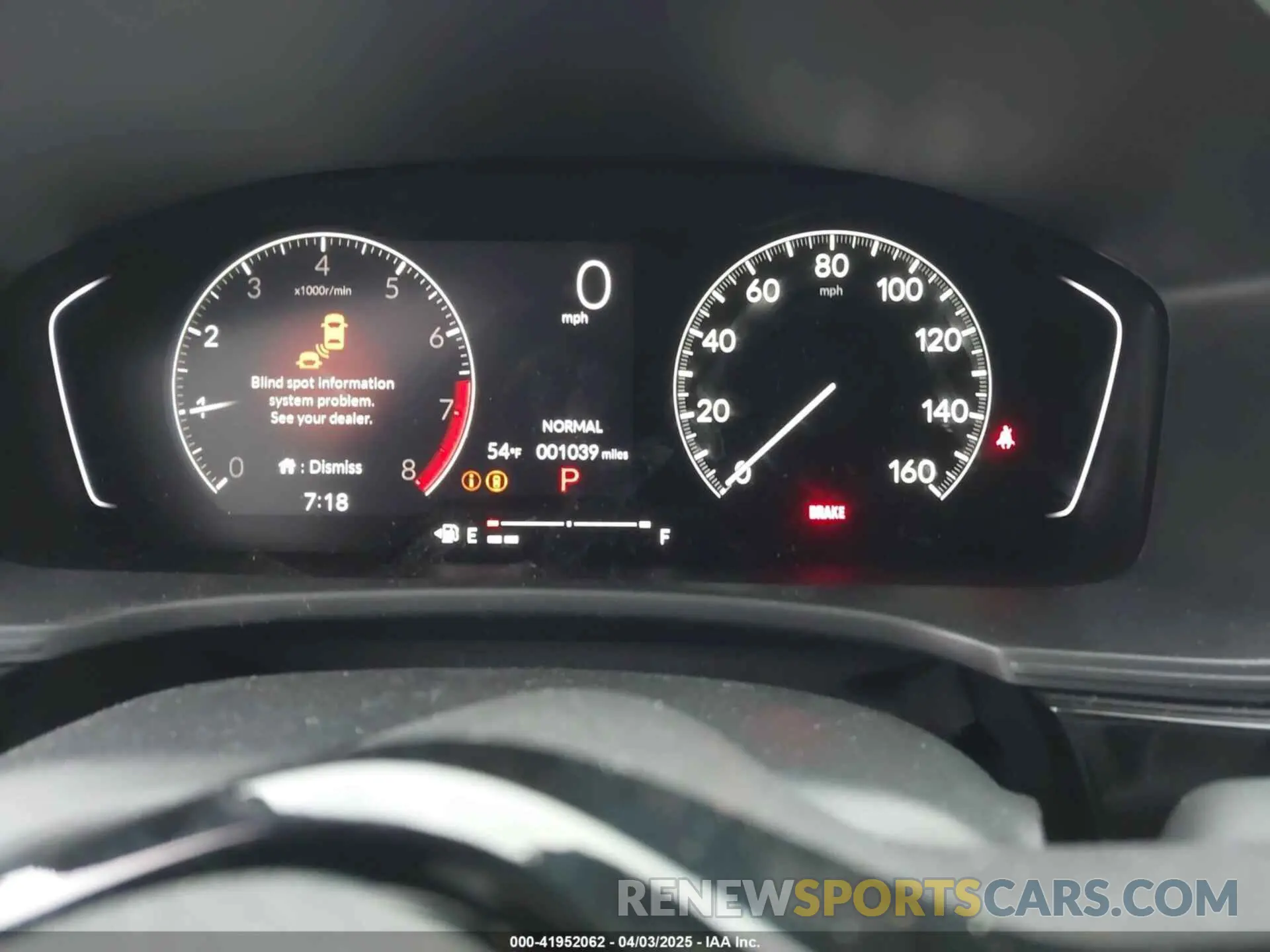 7 fotografías del automóvil dañado 2HGFE2F59SH555619 HONDA CIVIC 2025