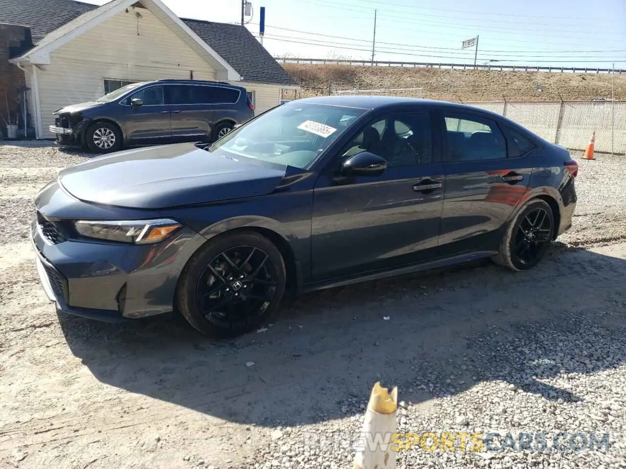 1 fotografías del automóvil dañado 2HGFE2F59SH559170 HONDA CIVIC 2025
