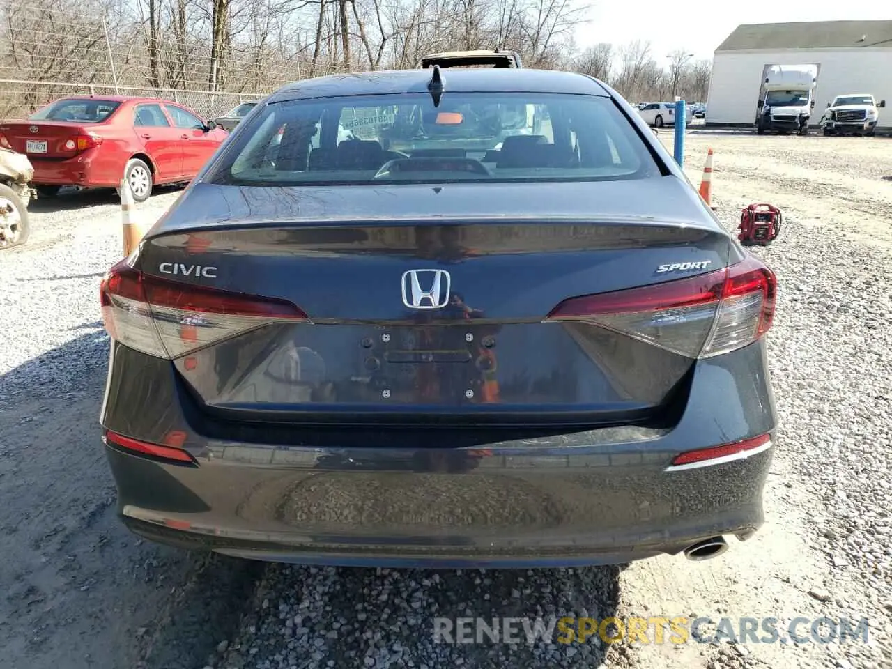 6 fotografías del automóvil dañado 2HGFE2F59SH559170 HONDA CIVIC 2025