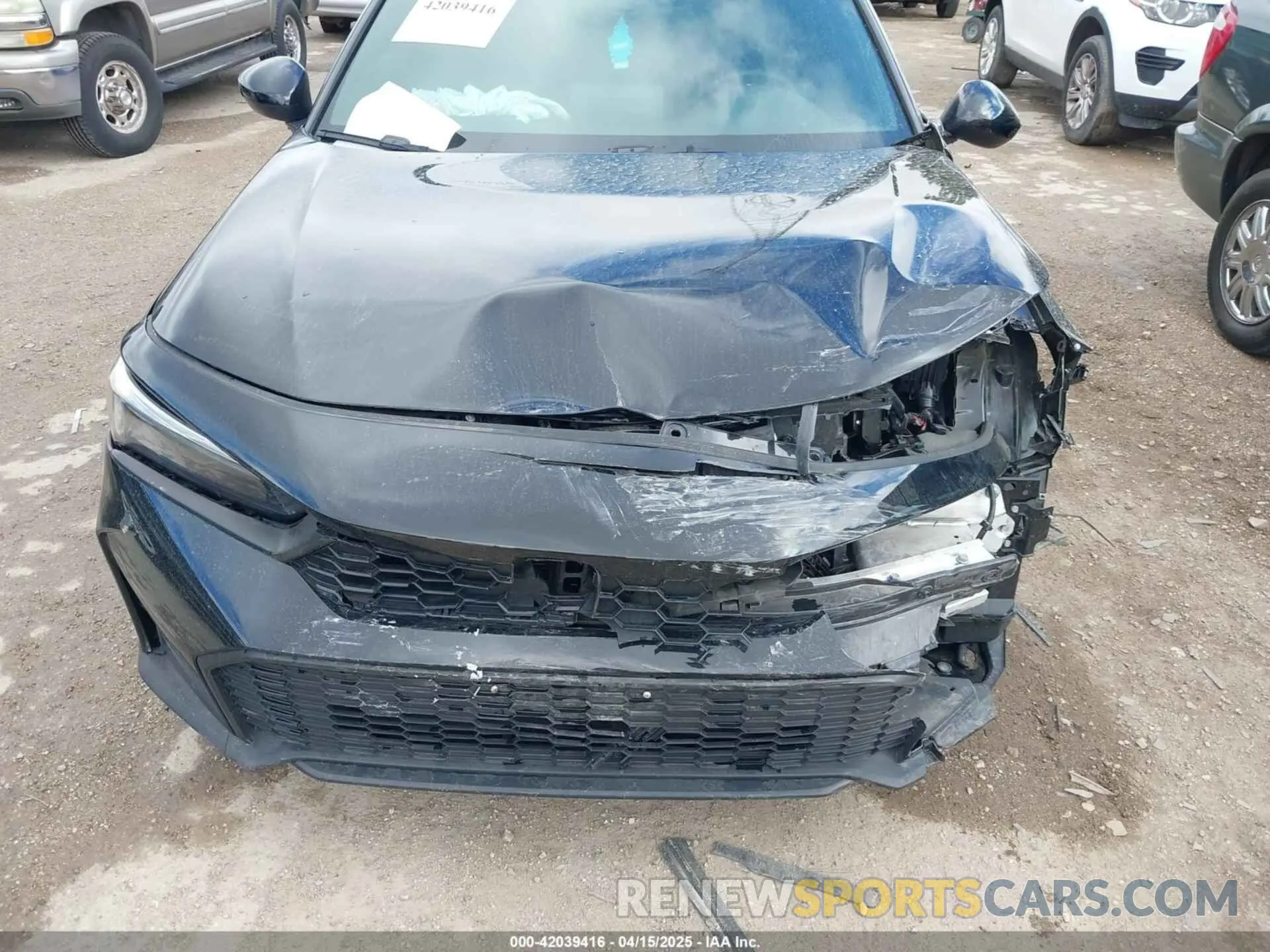 13 fotografías del automóvil dañado 2HGFE2F5XSH508552 HONDA CIVIC 2025