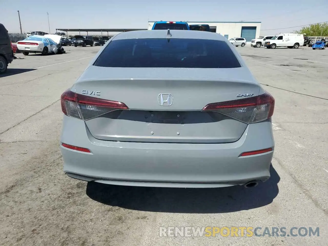 6 fotografías del automóvil dañado 2HGFE2F5XSH509264 HONDA CIVIC 2025