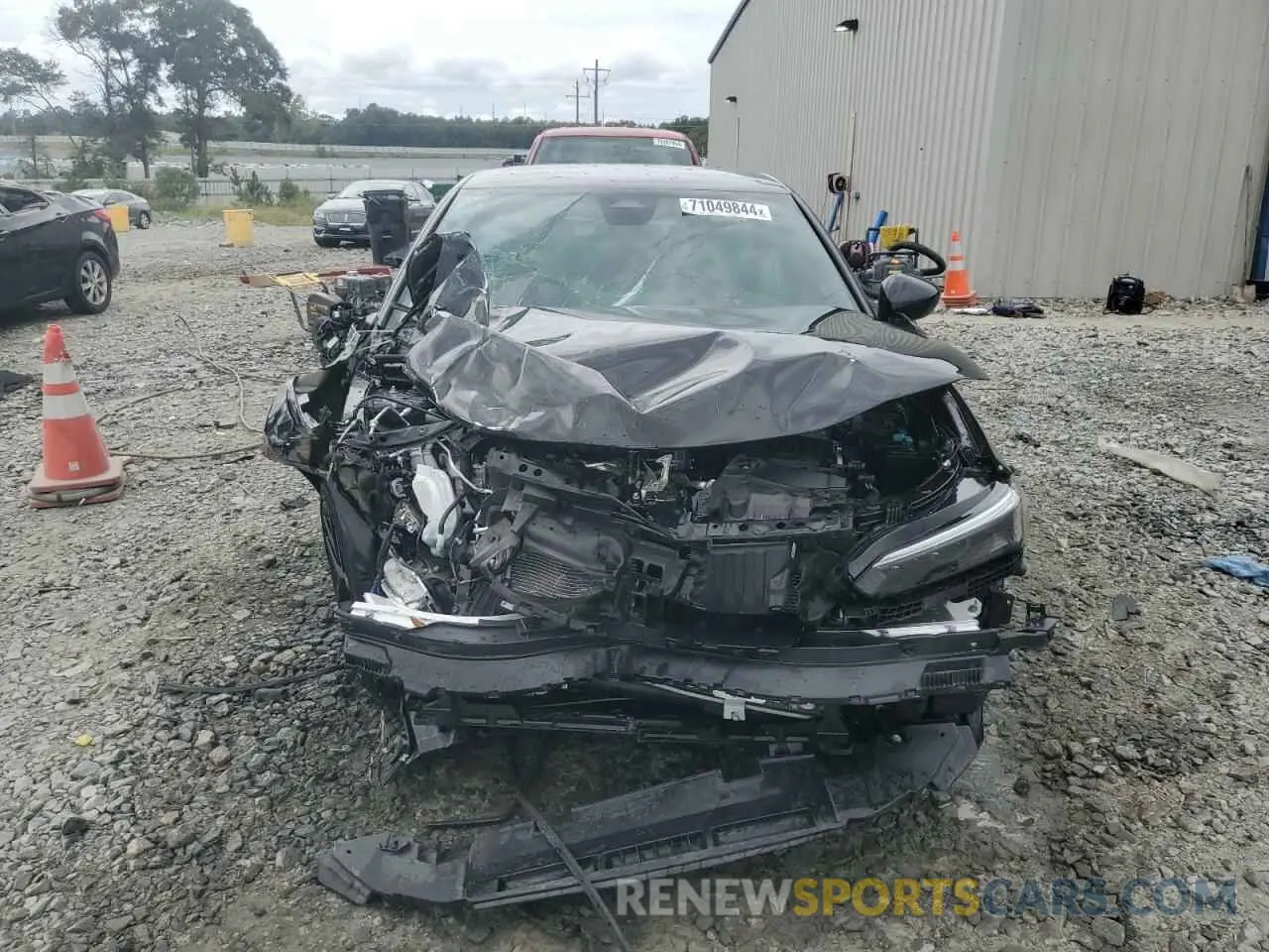 5 fotografías del automóvil dañado 2HGFE2F5XSH509832 HONDA CIVIC 2025
