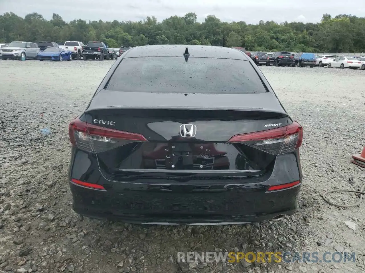 6 fotografías del automóvil dañado 2HGFE2F5XSH509832 HONDA CIVIC 2025