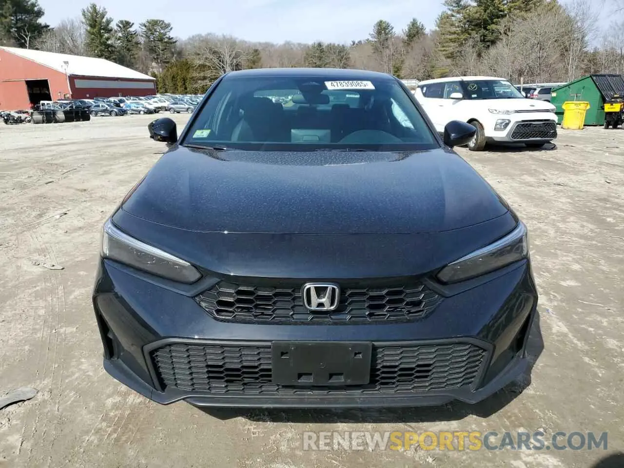 5 fotografías del automóvil dañado 2HGFE2F5XSH510270 HONDA CIVIC 2025