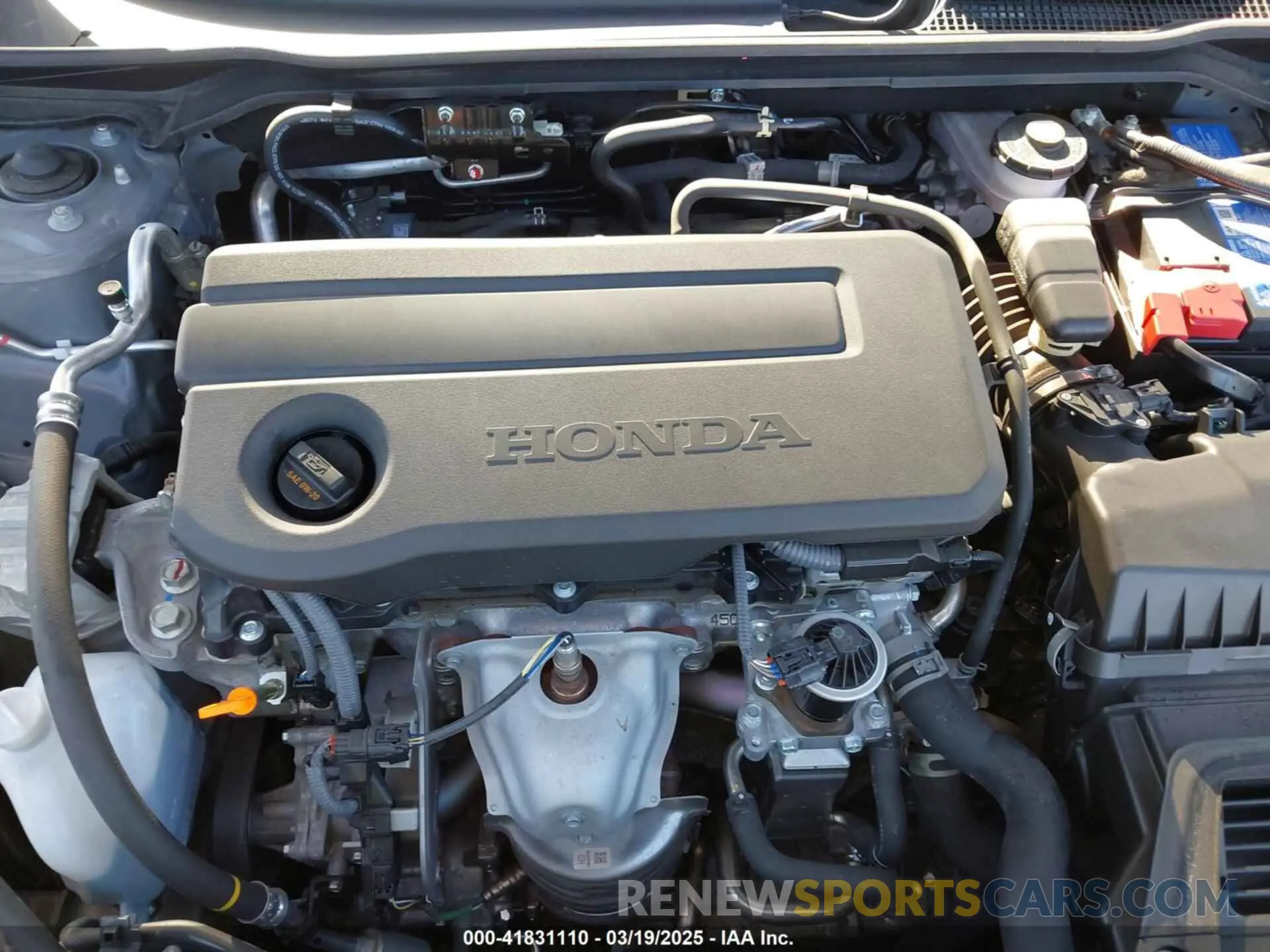 10 fotografías del automóvil dañado 2HGFE2F5XSH521799 HONDA CIVIC 2025