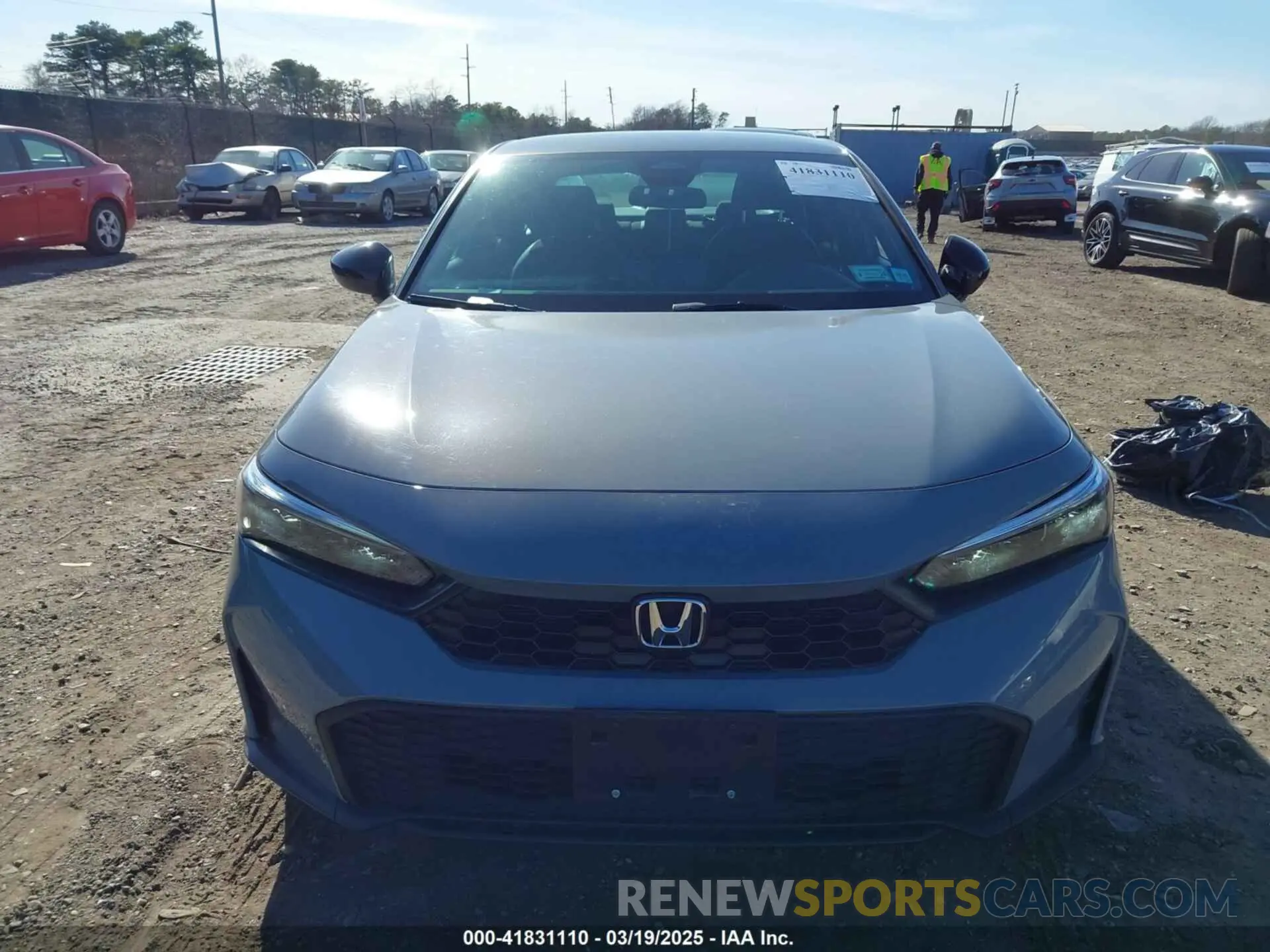 12 fotografías del automóvil dañado 2HGFE2F5XSH521799 HONDA CIVIC 2025