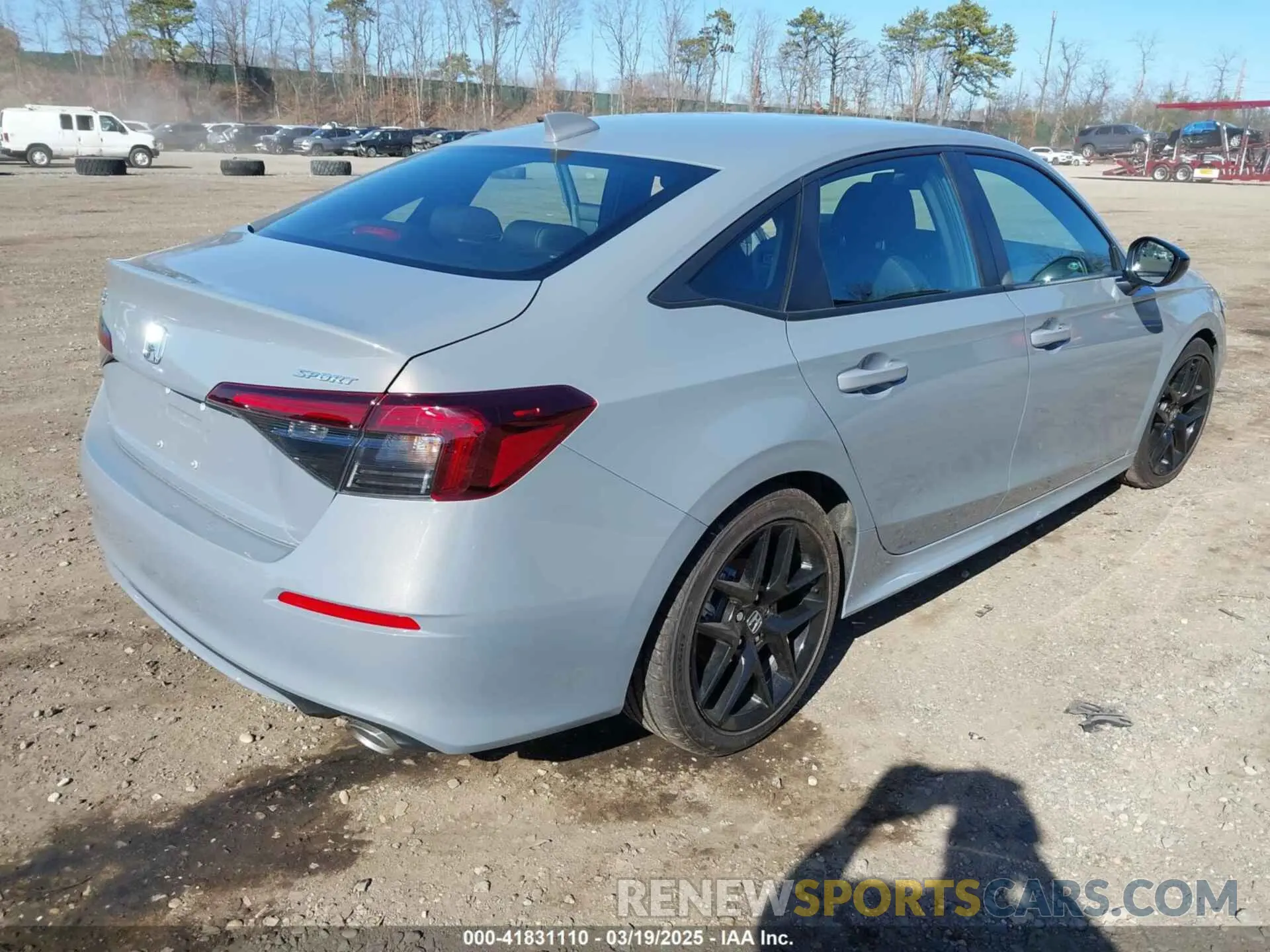 4 fotografías del automóvil dañado 2HGFE2F5XSH521799 HONDA CIVIC 2025