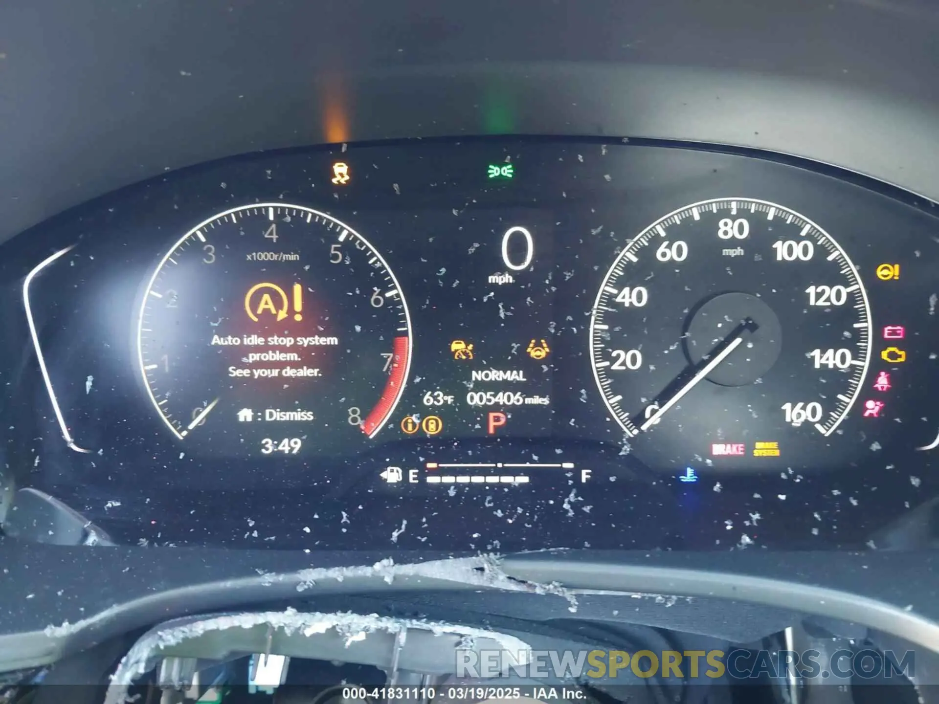 7 fotografías del automóvil dañado 2HGFE2F5XSH521799 HONDA CIVIC 2025