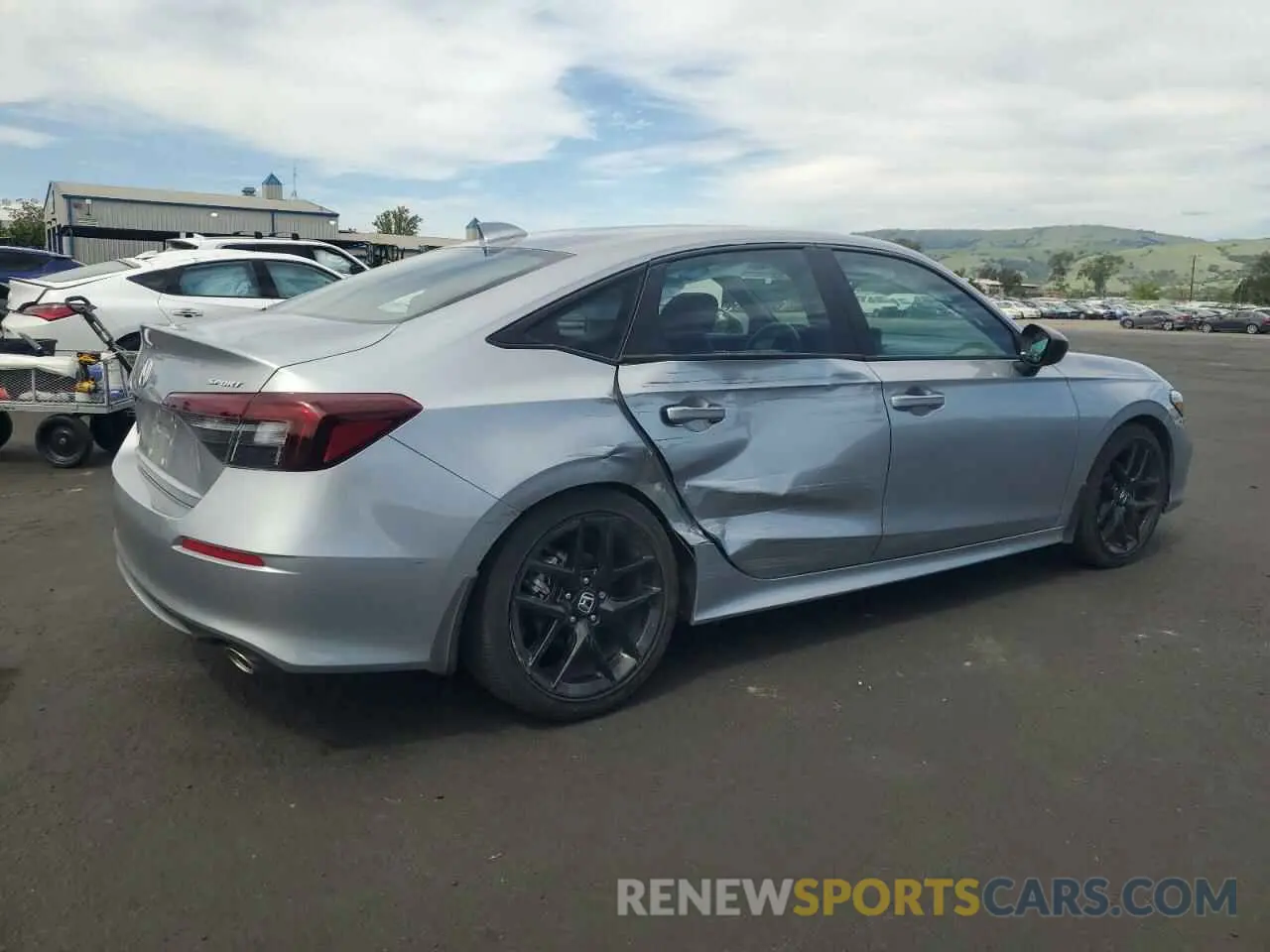 3 fotografías del automóvil dañado 2HGFE2F5XSH522175 HONDA CIVIC 2025