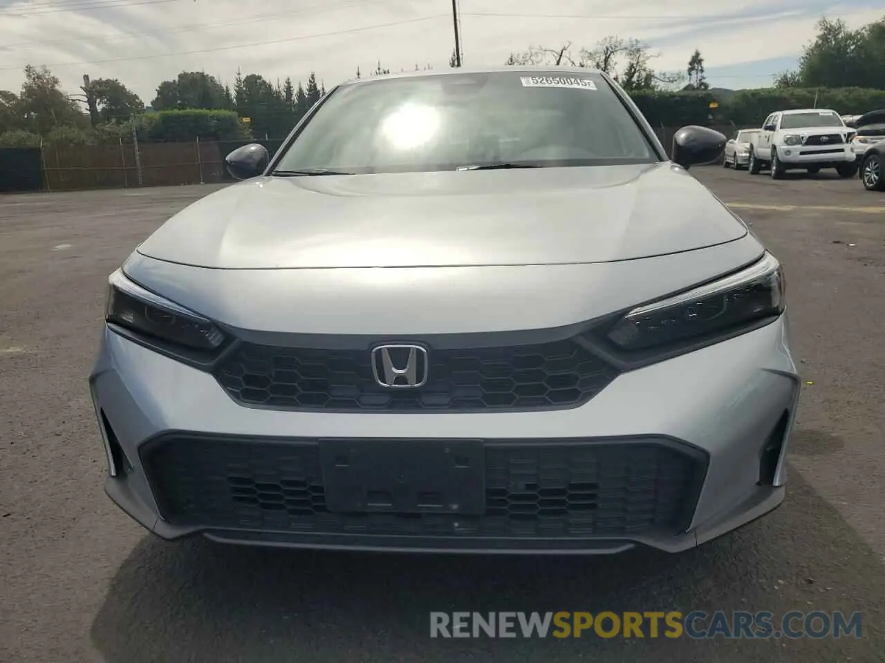 5 fotografías del automóvil dañado 2HGFE2F5XSH522175 HONDA CIVIC 2025