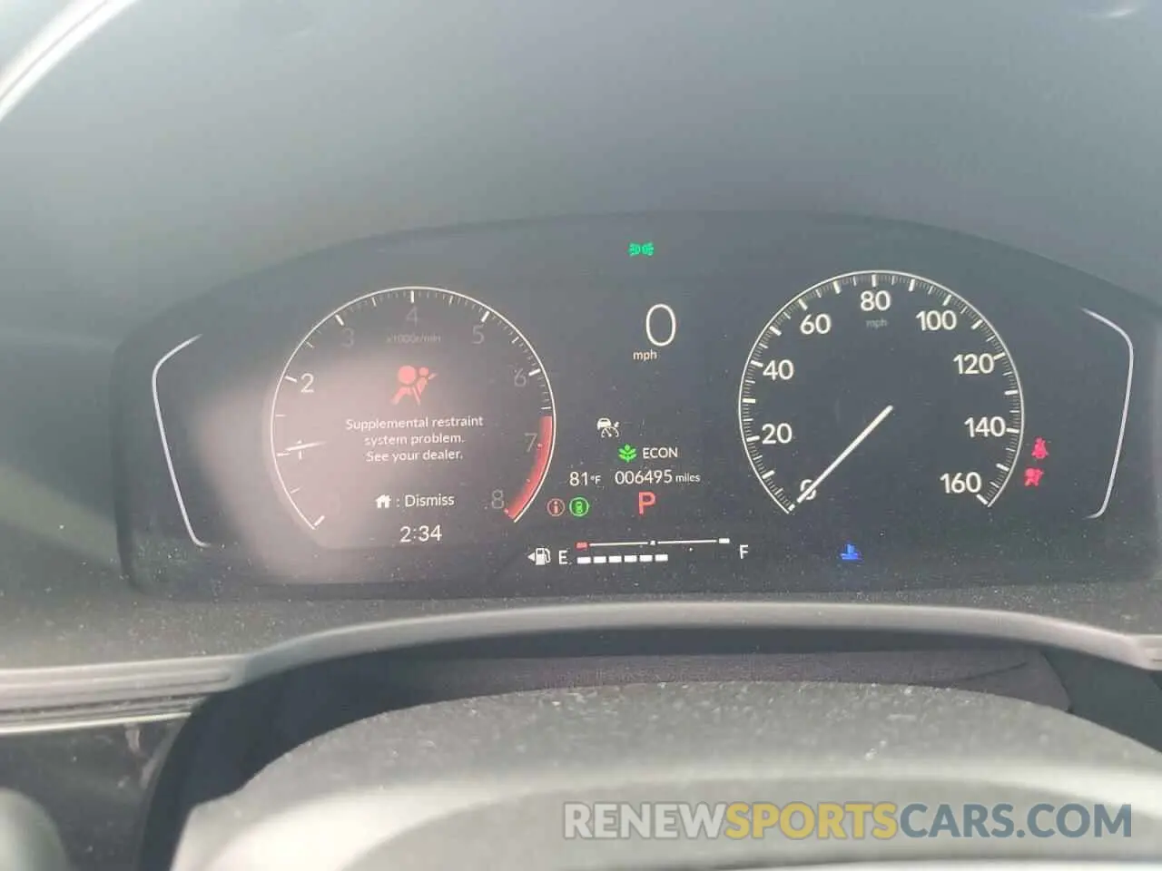 9 fotografías del automóvil dañado 2HGFE2F5XSH522175 HONDA CIVIC 2025