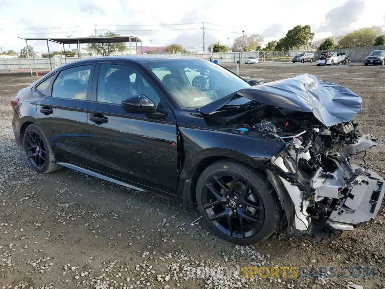 4 fotografías del automóvil dañado 2HGFE2F5XSH531510 HONDA CIVIC 2025
