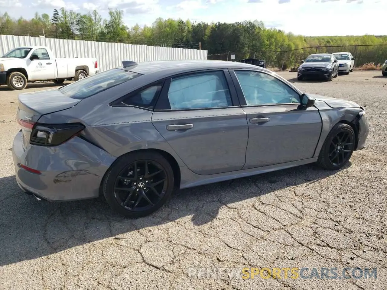 3 fotografías del automóvil dañado 2HGFE2F5XSH543768 HONDA CIVIC 2025
