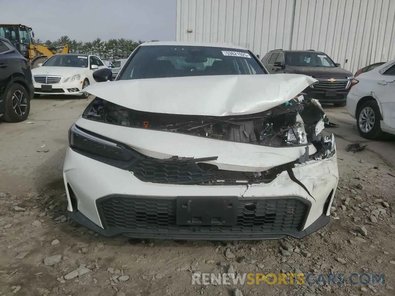 5 fotografías del automóvil dañado 2HGFE2F5XSH547464 HONDA CIVIC 2025