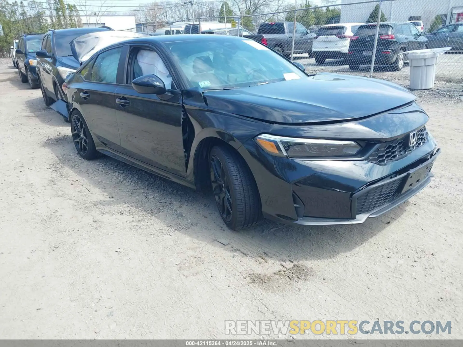 1 fotografías del automóvil dañado 2HGFE2F5XSH560117 HONDA CIVIC 2025