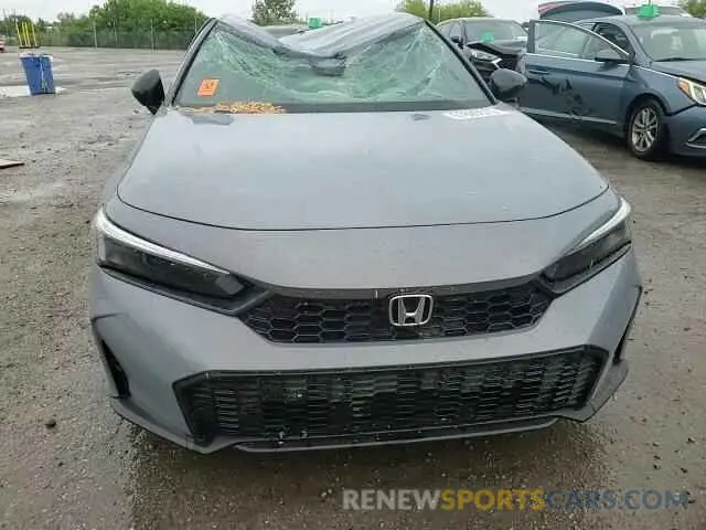 13 fotografías del automóvil dañado 2HGFE2F5XSH576561 HONDA CIVIC 2025