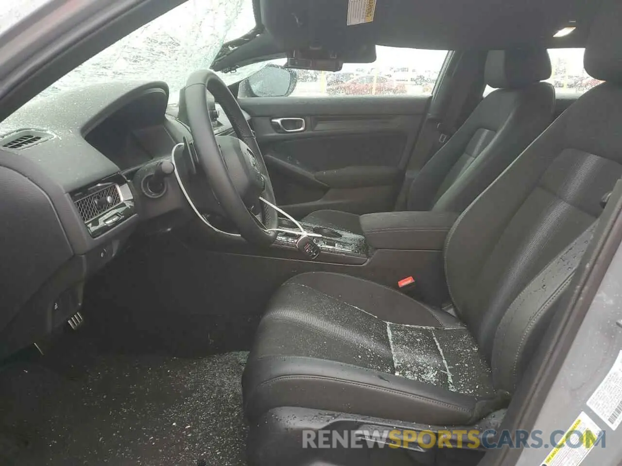 7 fotografías del automóvil dañado 2HGFE2F5XSH576561 HONDA CIVIC 2025