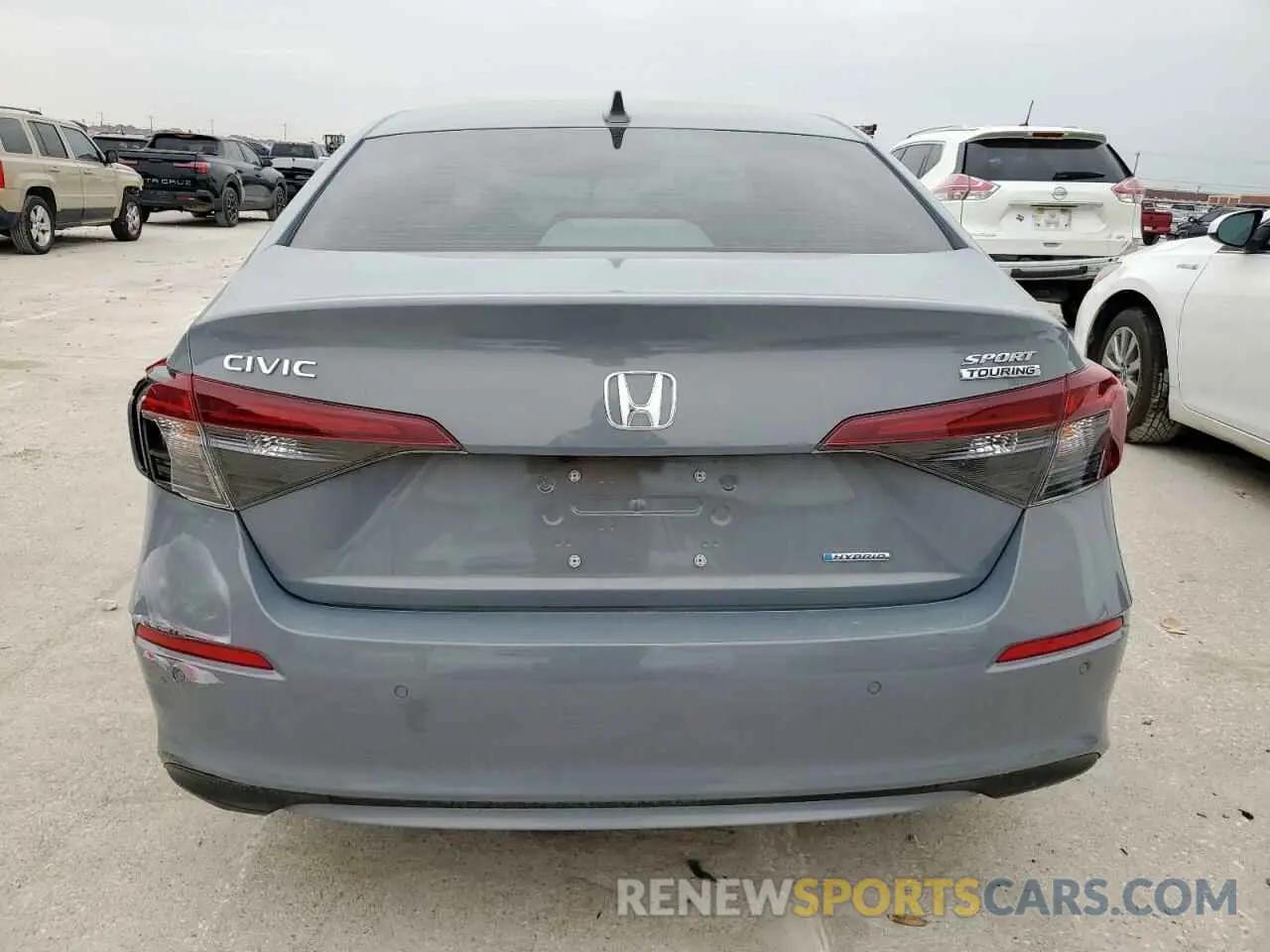 6 fotografías del automóvil dañado 2HGFE4F81SH319178 HONDA CIVIC 2025