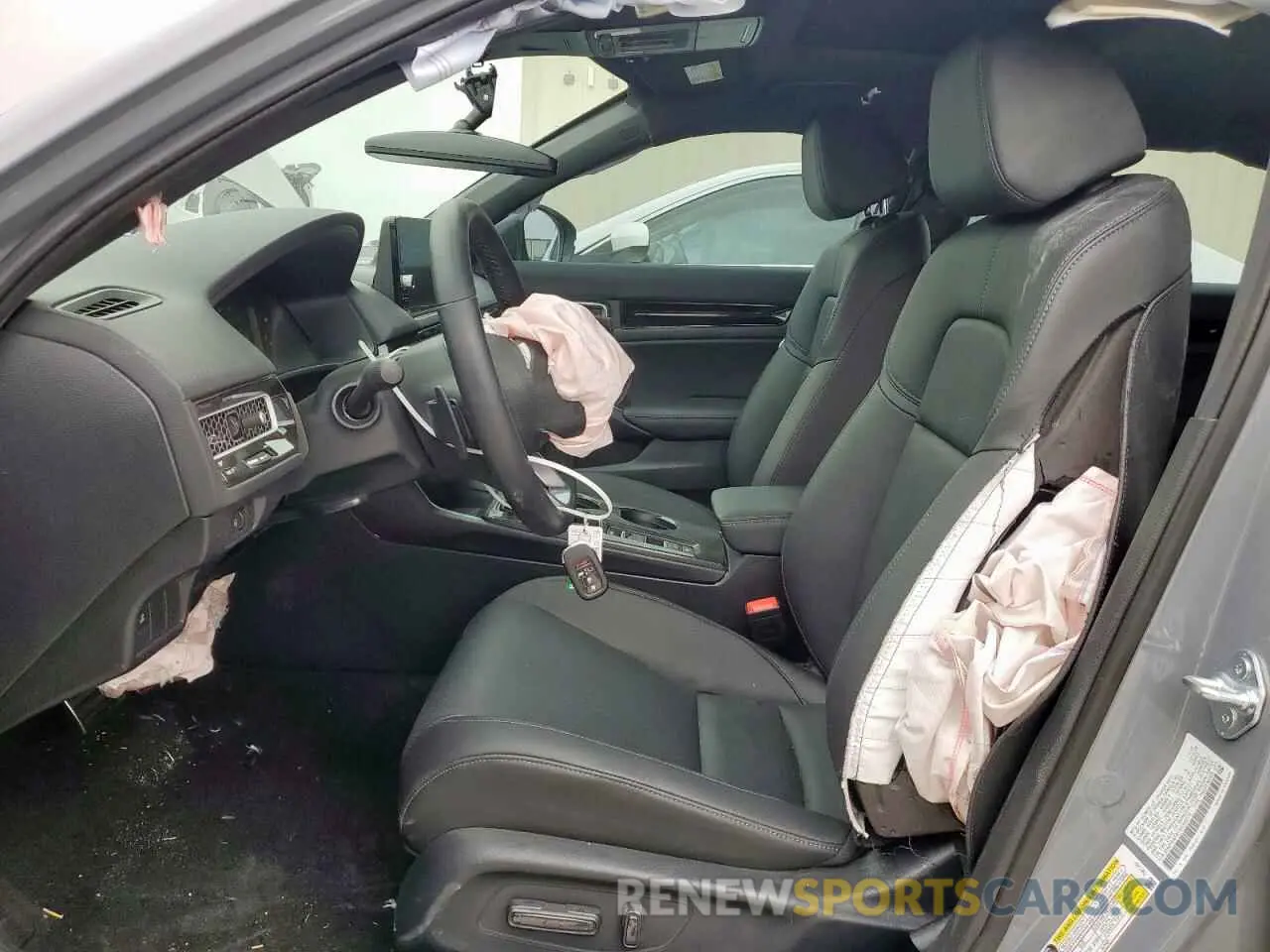 7 fotografías del automóvil dañado 2HGFE4F81SH319178 HONDA CIVIC 2025