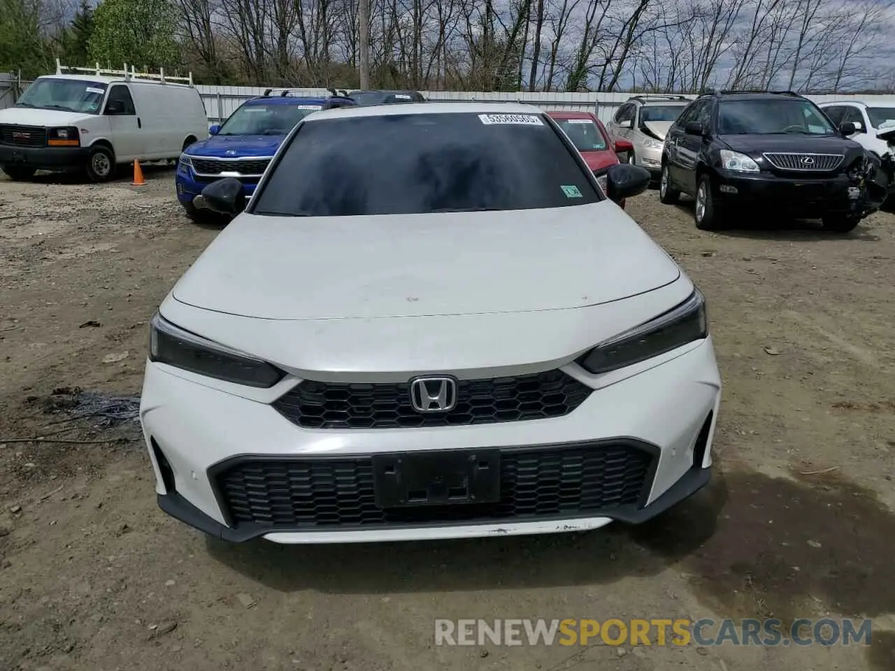 5 fotografías del automóvil dañado 2HGFE4F82SH306715 HONDA CIVIC 2025