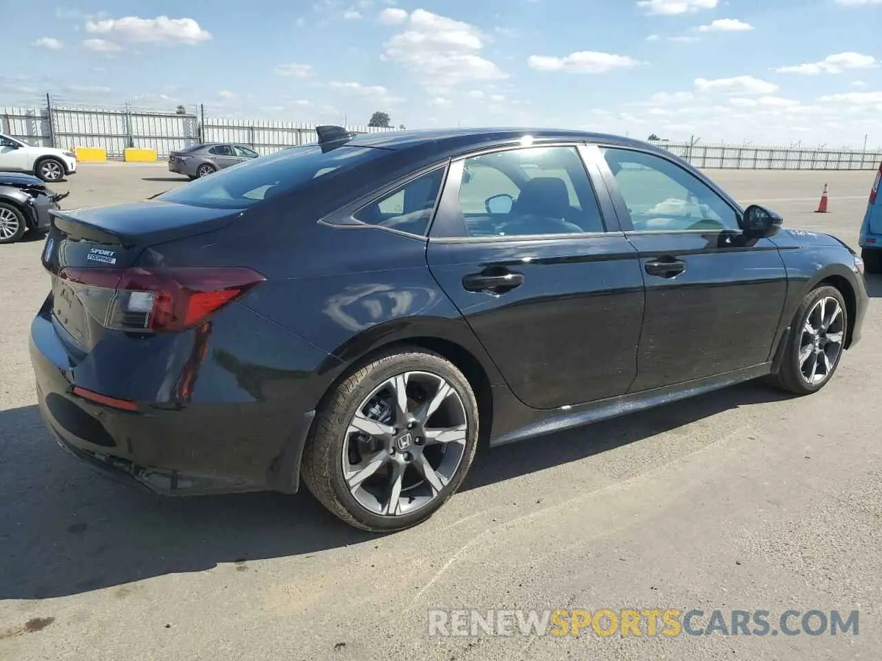 3 fotografías del automóvil dañado 2HGFE4F82SH322753 HONDA CIVIC 2025