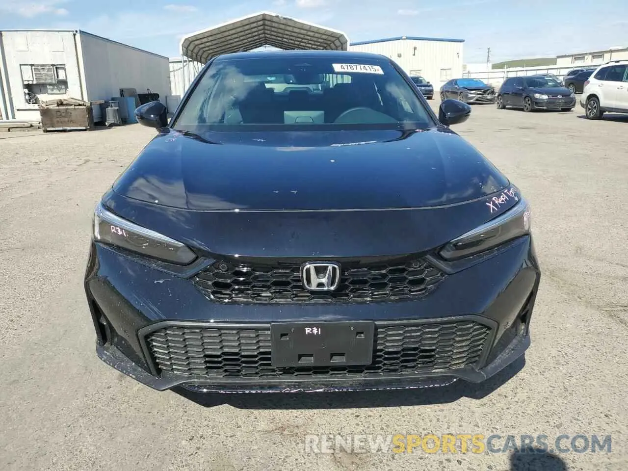 5 fotografías del automóvil dañado 2HGFE4F82SH322753 HONDA CIVIC 2025