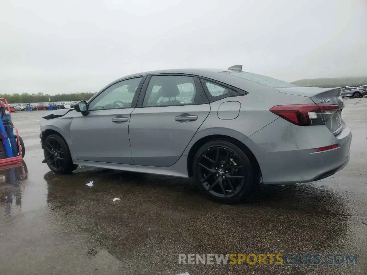 2 fotografías del automóvil dañado 2HGFE4F82SH323885 HONDA CIVIC 2025