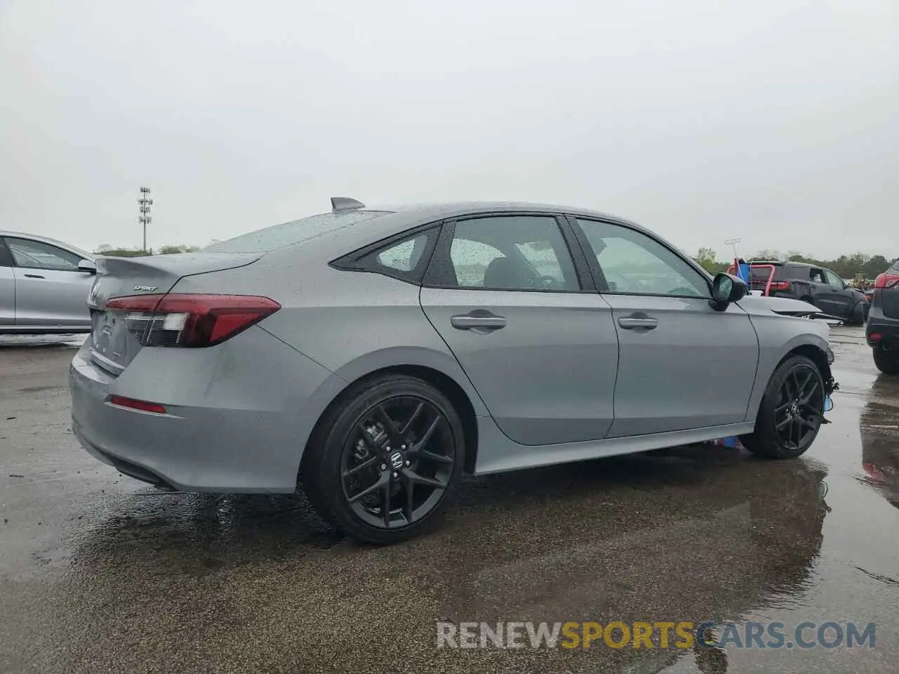 3 fotografías del automóvil dañado 2HGFE4F82SH323885 HONDA CIVIC 2025