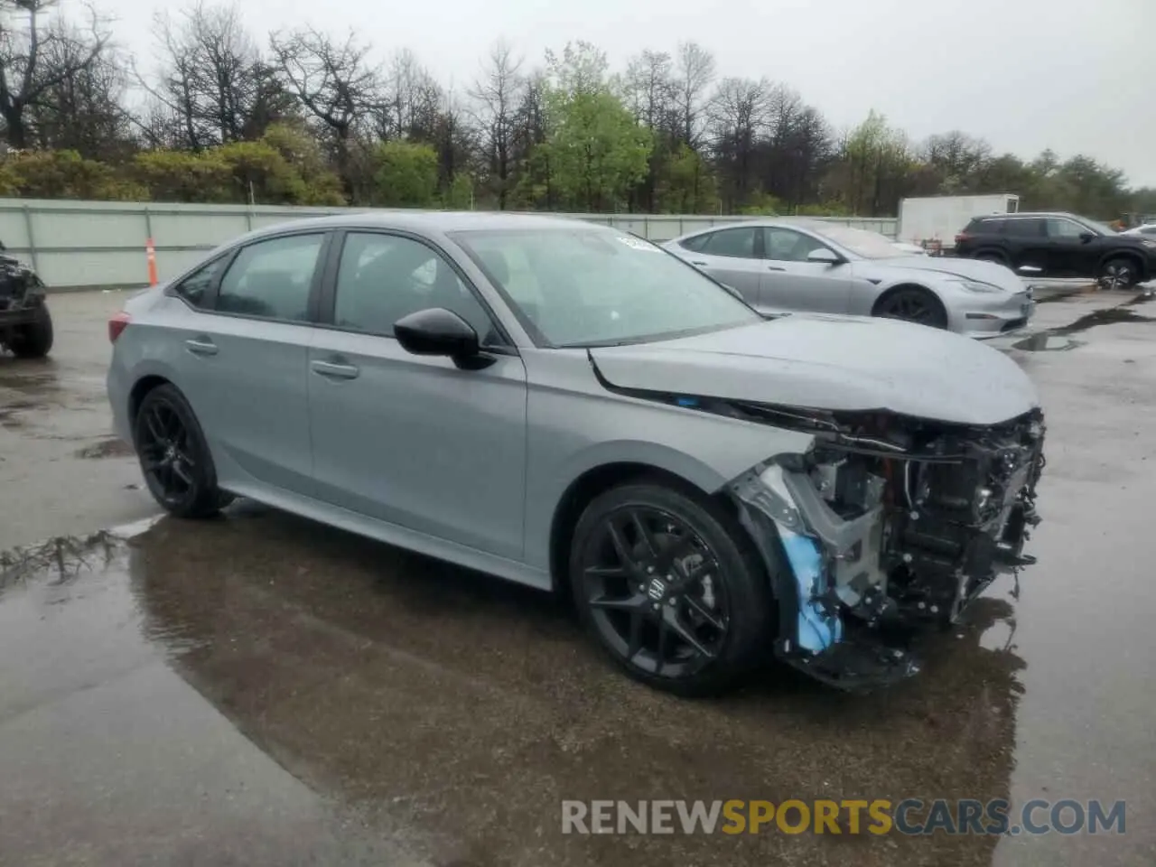 4 fotografías del automóvil dañado 2HGFE4F82SH323885 HONDA CIVIC 2025