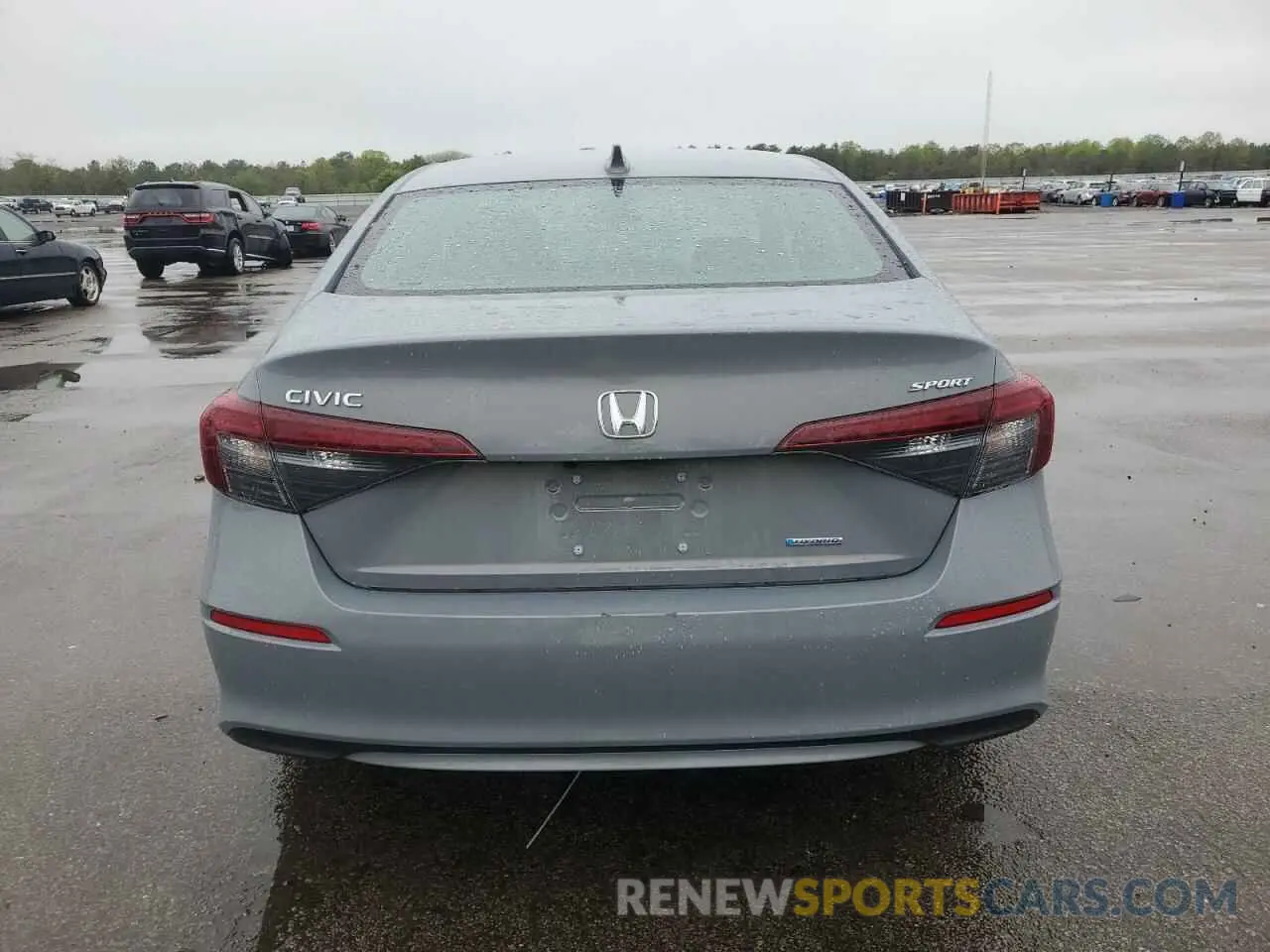 6 fotografías del automóvil dañado 2HGFE4F82SH323885 HONDA CIVIC 2025