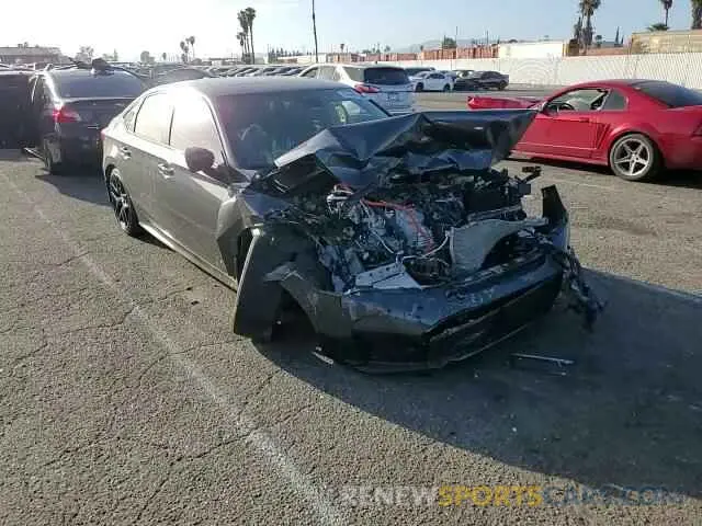 10 fotografías del automóvil dañado 2HGFE4F83SH312992 HONDA CIVIC 2025