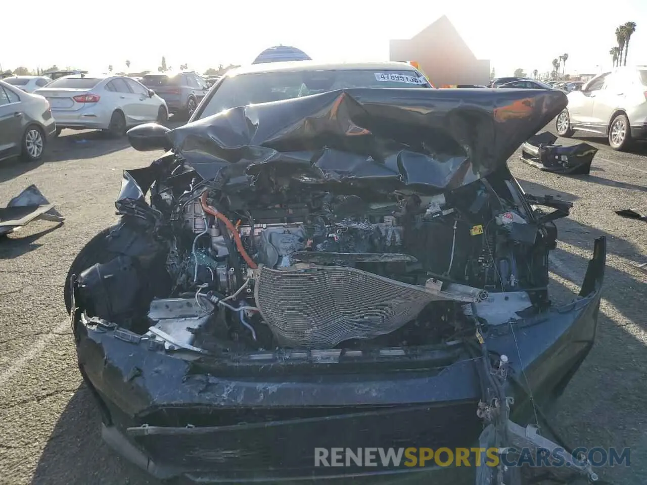 5 fotografías del automóvil dañado 2HGFE4F83SH312992 HONDA CIVIC 2025
